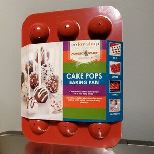 SALE! Nordic Ware Cake Pop Aluminum Bakeware baking pan *New